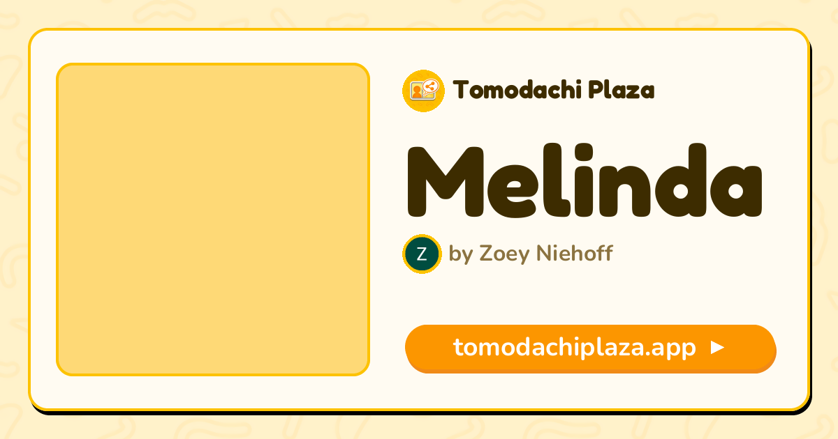 Melinda Mii Design - Full Guide | Tomodachi Plaza