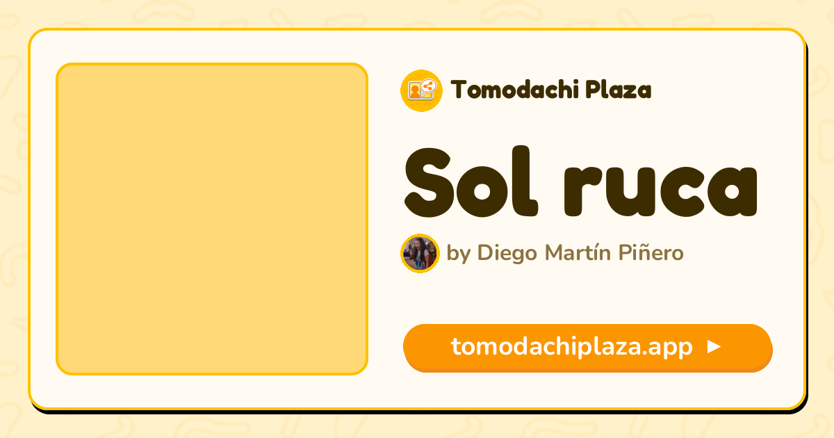 Sol ruca Mii Design - Full Guide | Tomodachi Plaza
