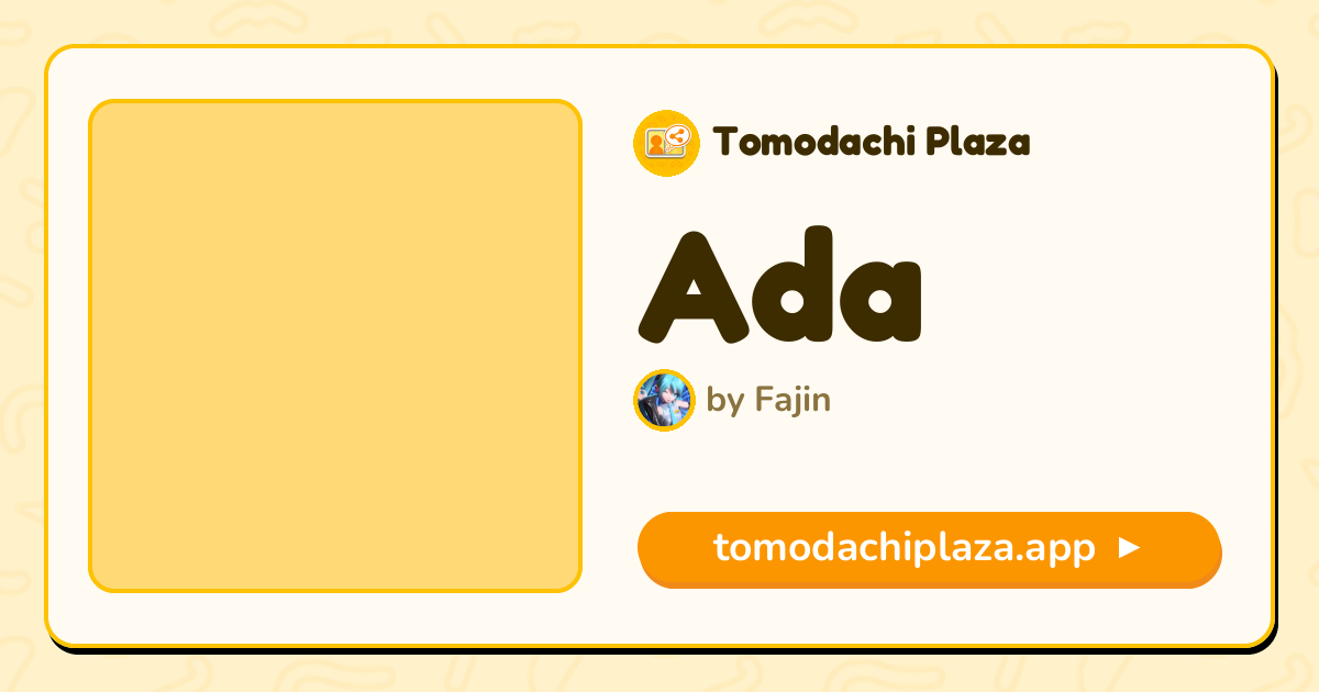 Ada Mii Design - Full Guide | Tomodachi Plaza