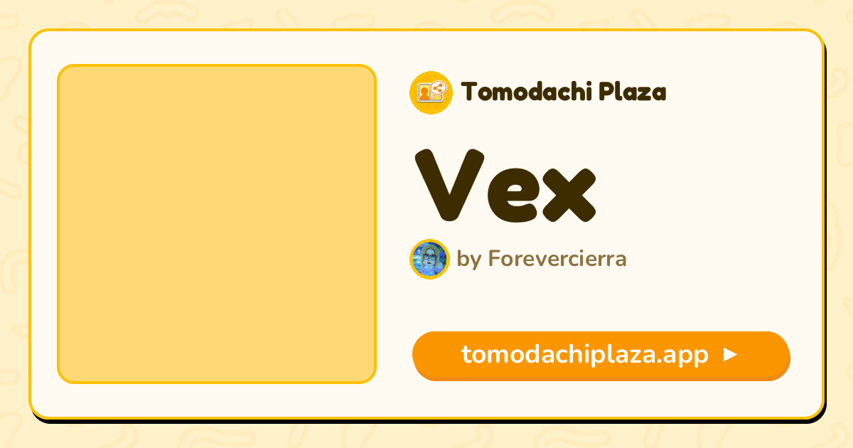 Vex Mii Design - Full Guide | Tomodachi Plaza