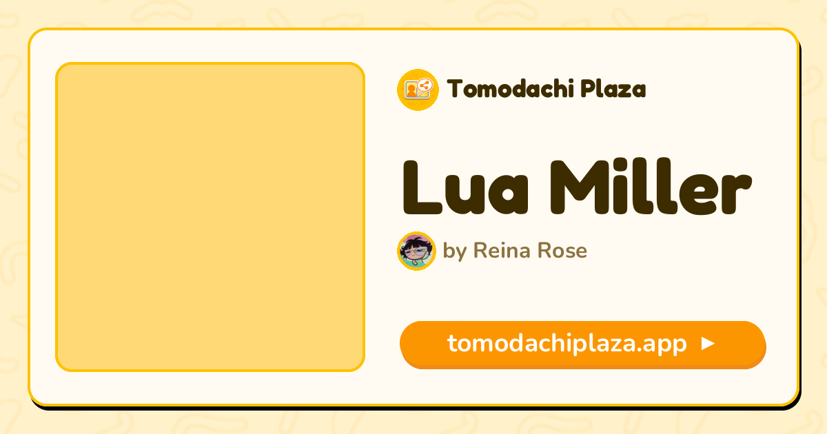 Lua Miller Mii Design - Full Guide | Tomodachi Plaza