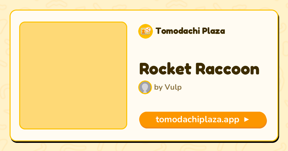 Rocket Raccoon Mii Design - Full Guide | Tomodachi Plaza