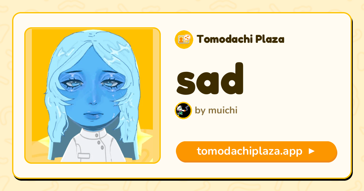sad Mii Design - Full Guide | Tomodachi Plaza