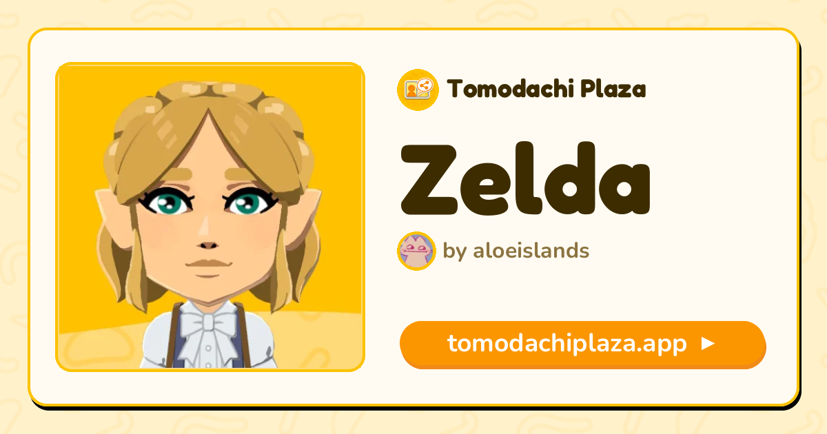 Zelda Mii Design - Full Guide | Tomodachi Plaza