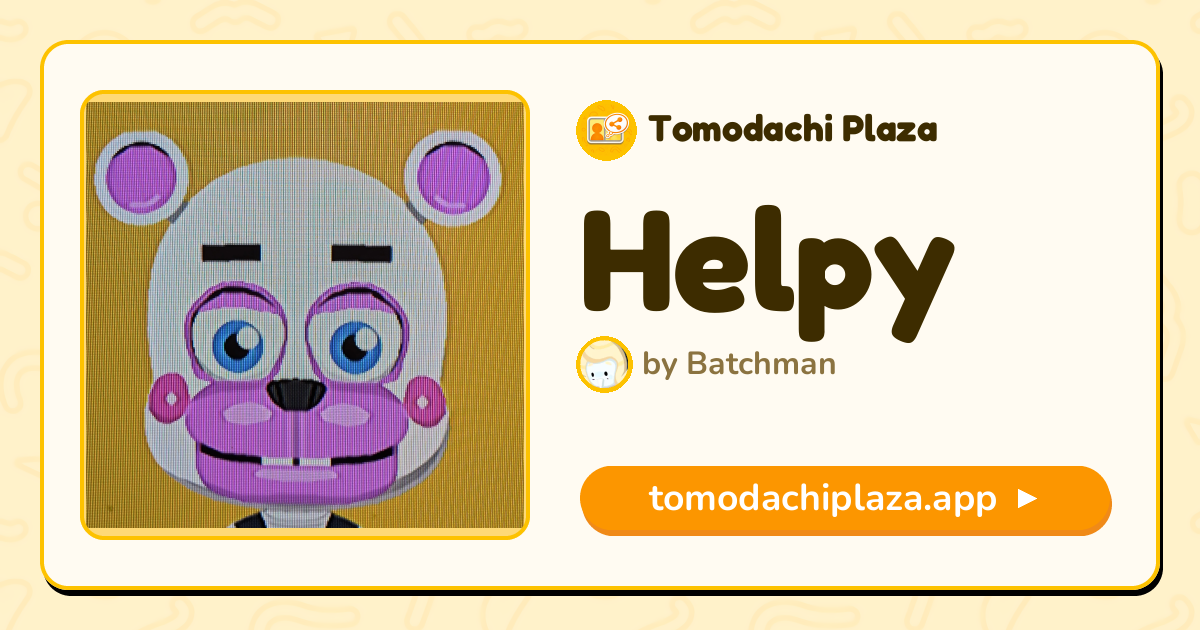 Helpy Mii Design - Full Guide | Tomodachi Plaza