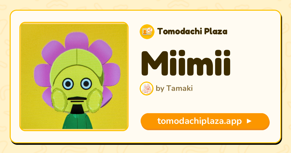 Miimii Mii Design - Full Guide | Tomodachi Plaza
