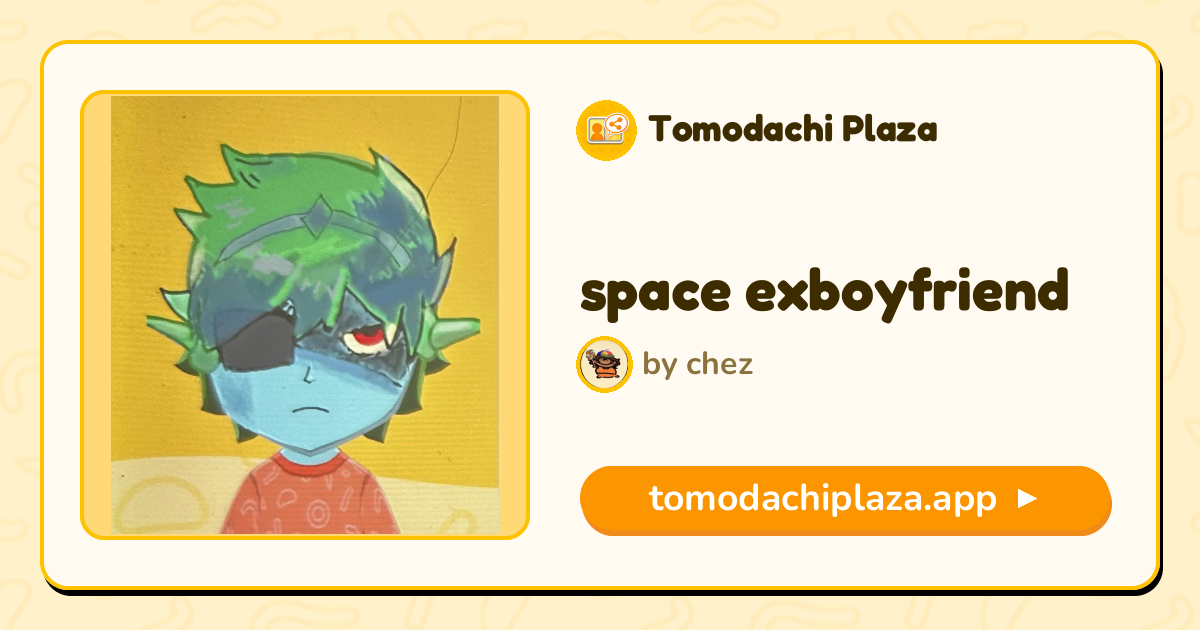 space exboyfriend Mii Design - Full Guide | Tomodachi Plaza