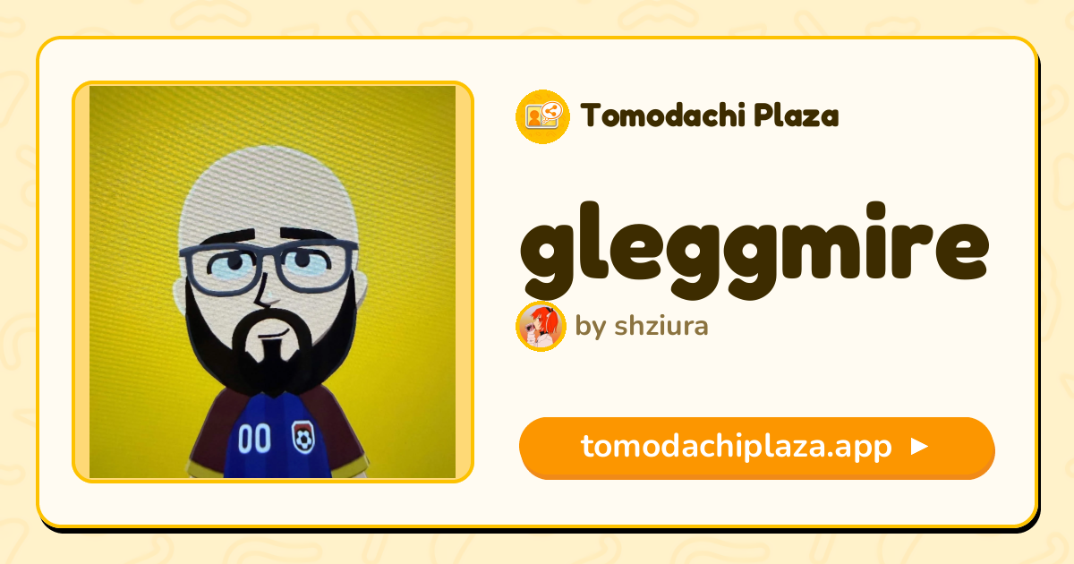 gleggmire Mii Design - Full Guide | Tomodachi Plaza
