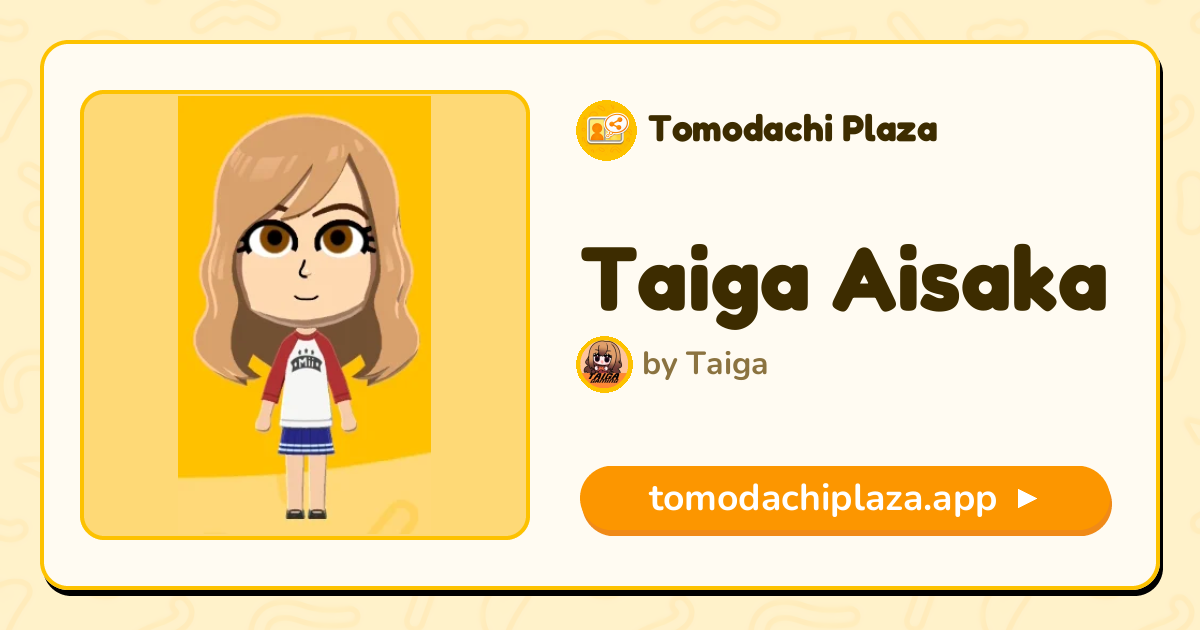 Taiga Aisaka Mii Design - Full Guide | Tomodachi Plaza