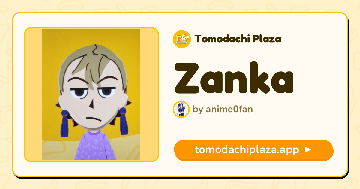 Zanka Mii Design - Full Guide | Tomodachi Plaza