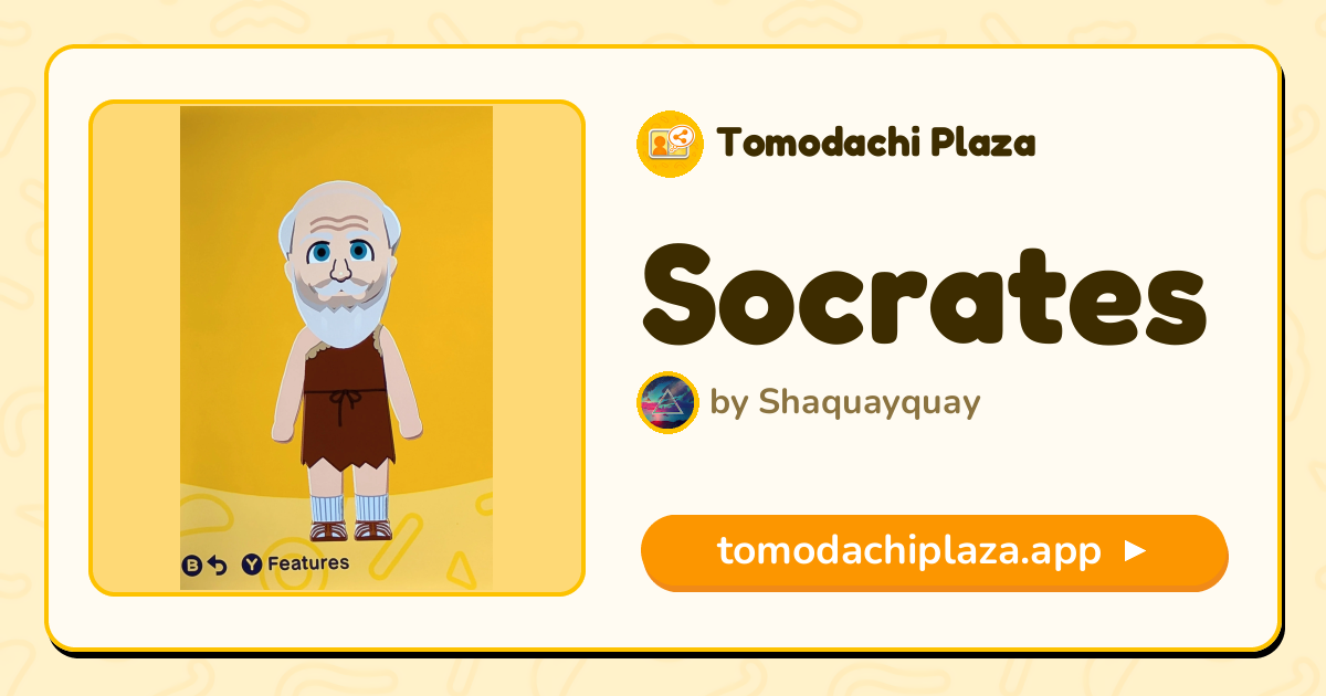 Socrates Mii Design - Full Guide | Tomodachi Plaza