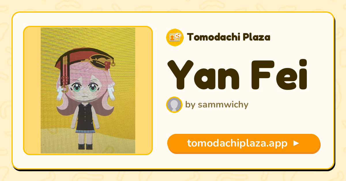 Yan Fei Mii Design - Full Guide | Tomodachi Plaza