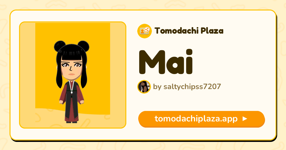 Mai Mii Design - Full Guide | Tomodachi Plaza