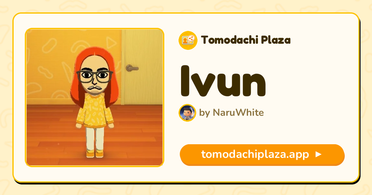 Ivun Mii Design - Full Guide | Tomodachi Plaza
