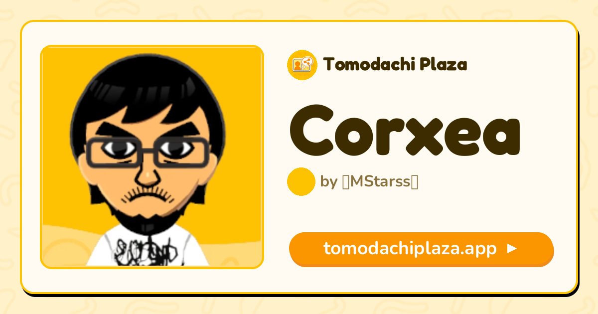 Corxea Mii Design - Full Guide | Tomodachi Plaza