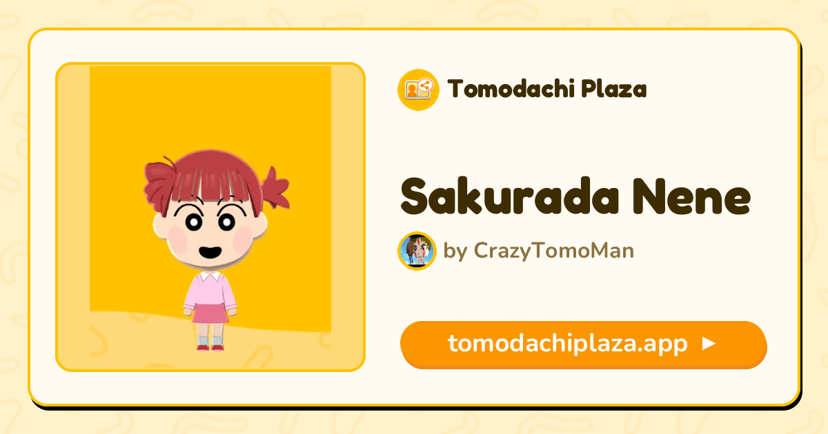 Sakurada Nene Mii Design - Full Guide | Tomodachi Plaza