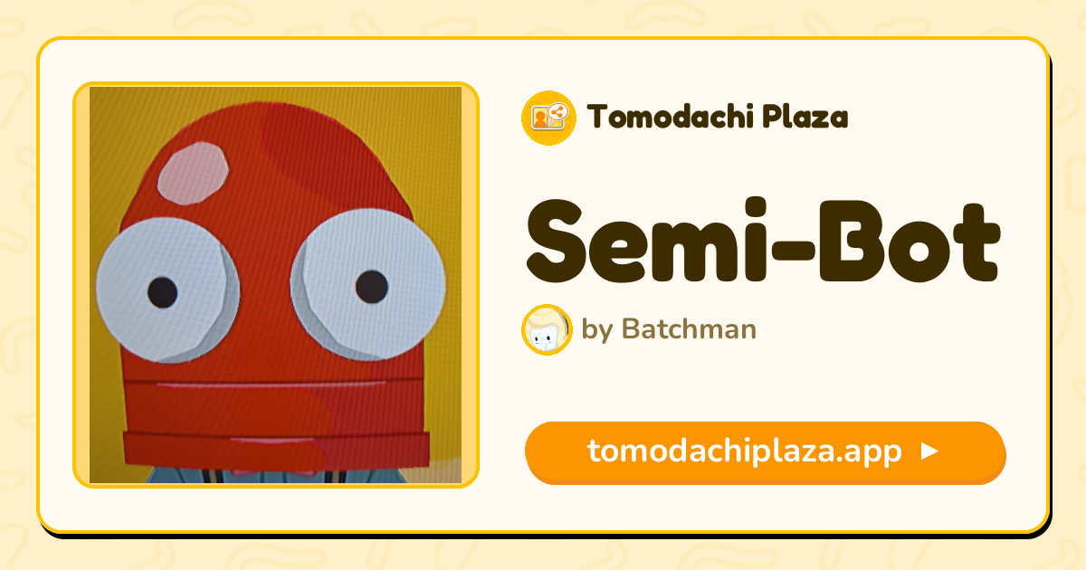 Semi-Bot Mii Design - Full Guide | Tomodachi Plaza